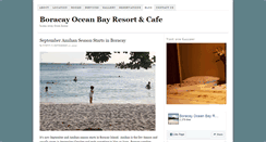 Desktop Screenshot of oceanbayboracay.com